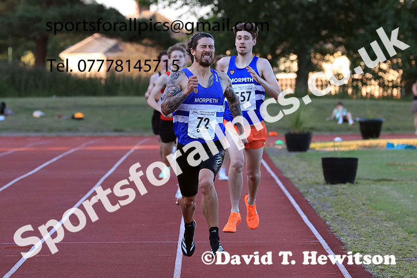 800 metres, 2025 NEGP No 4, Monkton. Photo: David T. Hewitson/Sports for All Pics